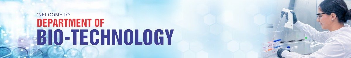 Department of Bio-Technology Banner