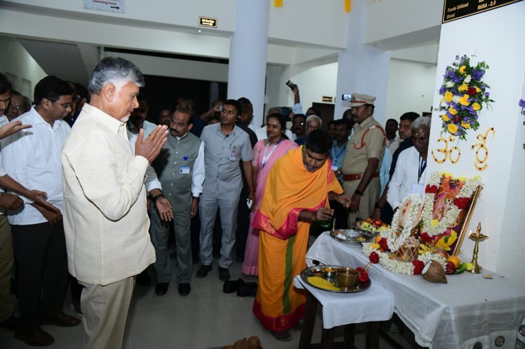 DU-Hon’ble CM Inauguration of New Class Rooms on 08.01.2024