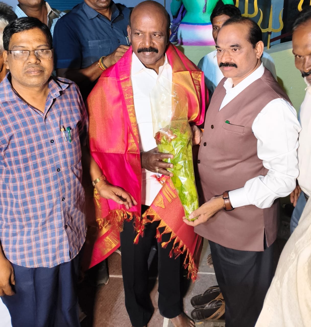 DU-VC Sir met Tamilnadu Honorable Health Minister Shri M.Subramanyam